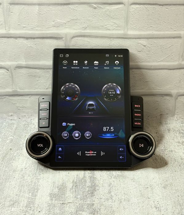 Магнитола Tesla 2K экран 8 Ядер сим карта 4/64Г CarPlay для любое авто