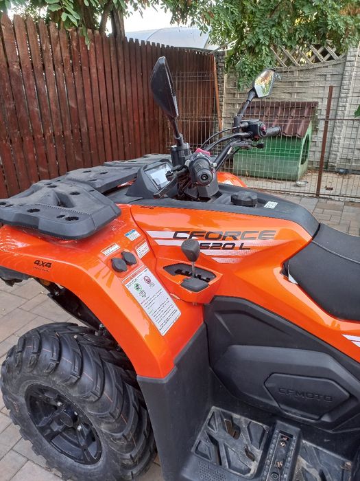 Atv Cfmoto 520L, 2023,  625km !!! ca NOU!!!