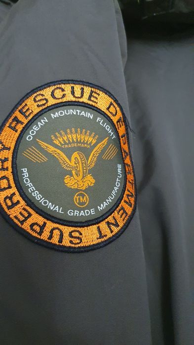 Geaca iarna Superdry Rescue olive originala dama fete haina parka