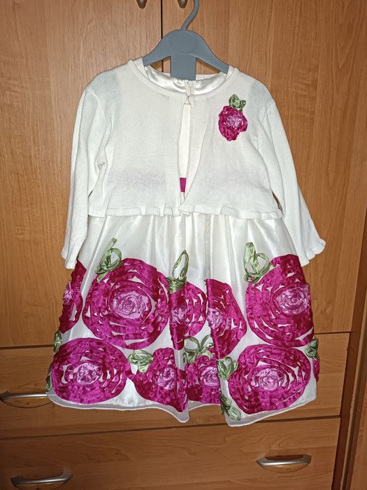 Платье нарядное с болеро на 3 года