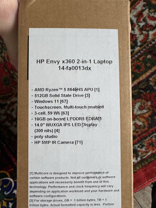 Hp envy x360 Laptop