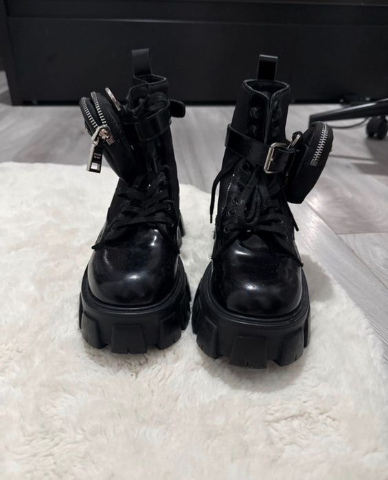 Prada Monolith boots