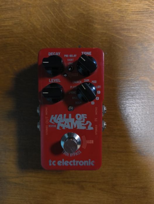 Pedala reverb TC Electronic Hall Of Fame 2