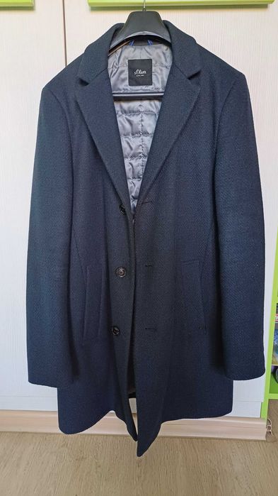 Мъжко вълнено палто