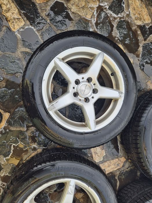 4бр алуминиеви джанти за фолксваген шаран сеат алхамбра 2012г/ 7ж Х16/