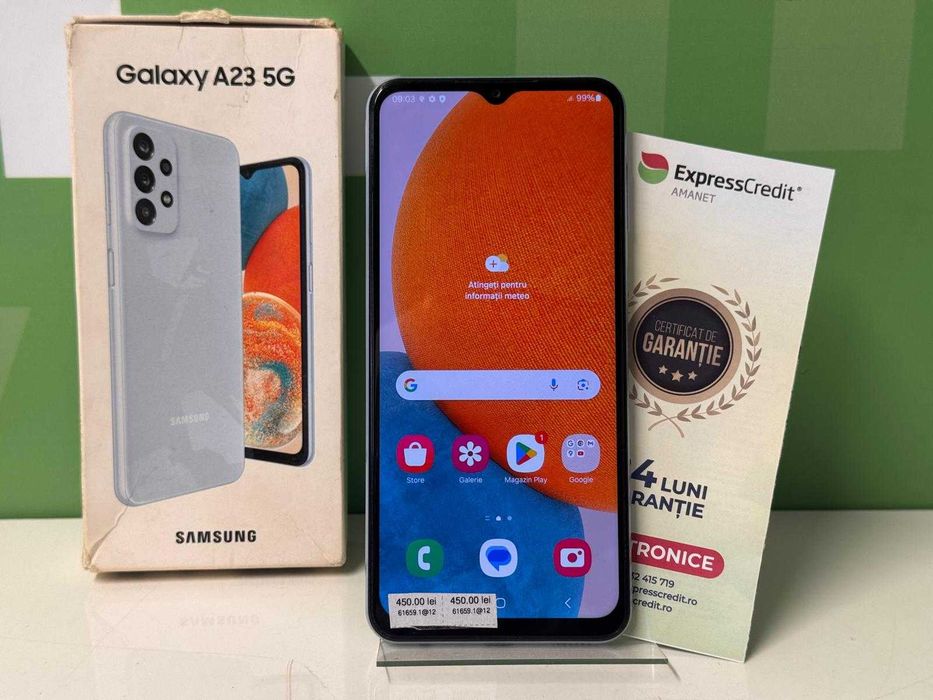 Samsung Galaxy A23 5G (B.61659 Tatarasi) Garantie 2 ani