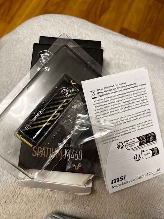 Накопитель MSI SPATIUM M460