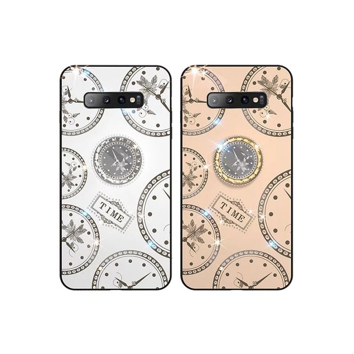 Husa cu inel rotativ " Clock " Samsung  S10 ; S9 Plus