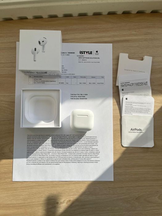AirPods 4 cu ANC