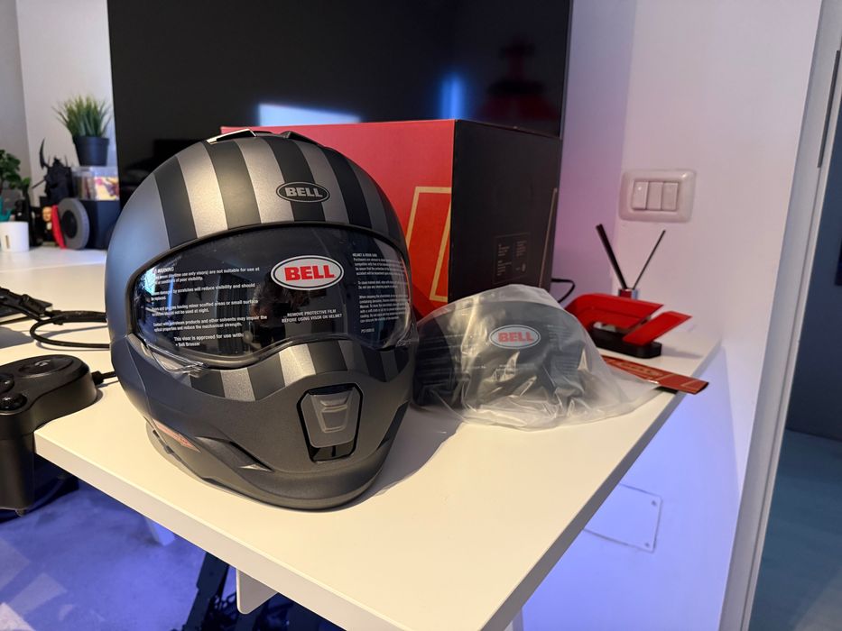 Bell Broozer Free Ride XL + Viziera fumurie - Noi, in garantie