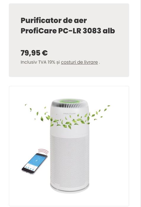 Purificator de aer ProfiCare
