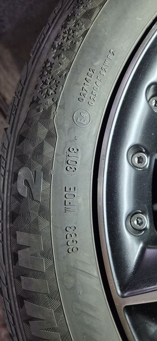 VW, AUDI  джанти със зимни гуми  215/55/16  7J×16  ET38  5×112