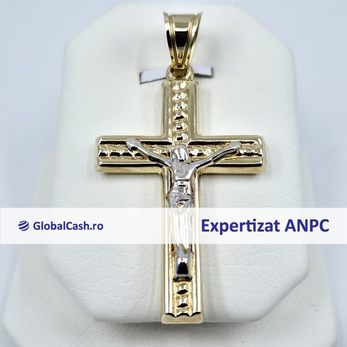 Cruce din aur de 14k, 5.09g | GlobalCash.ro #MI115287