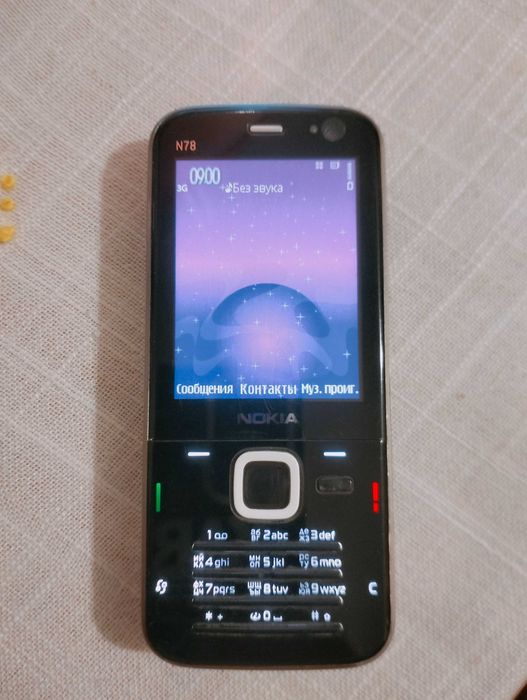 Nokia n78, телефон, кнопочный