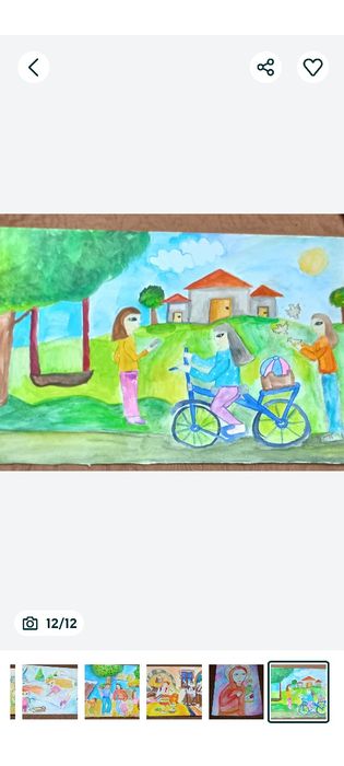 Рисунки на 35 на 55см