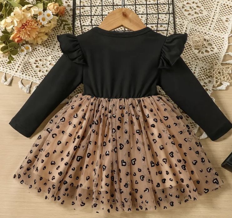 Празнична официална рокля с обувки и лента