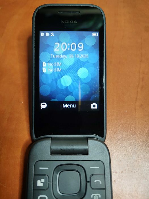 Telefon mobil HMD 2660 Flip 4G Dual SIM Black  TA-1469