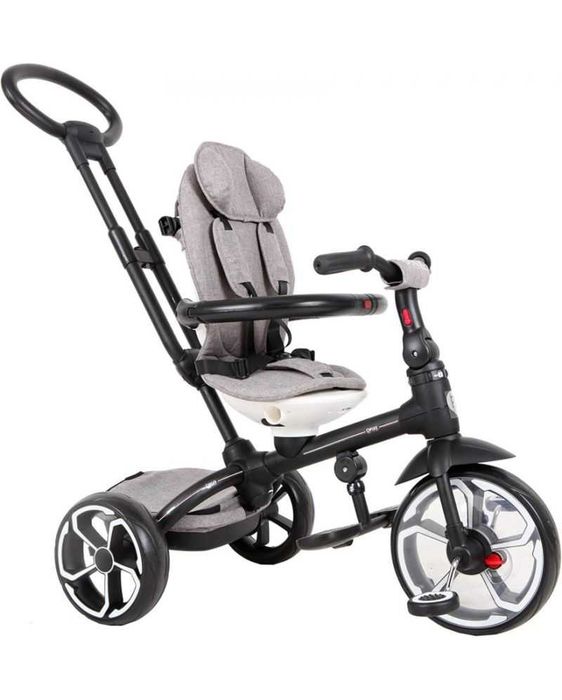 Детска триколка 4 в 1 QPlay - Prime, Grey