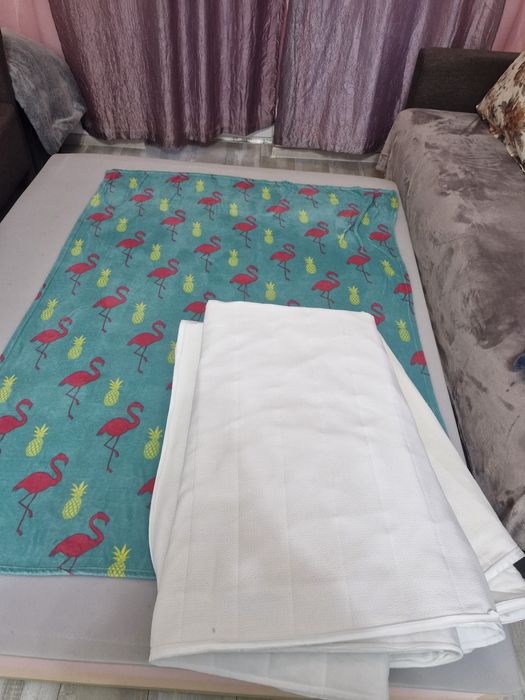 Vând saltea spumă și arcuri cu husa detasabila stare ireprosabila