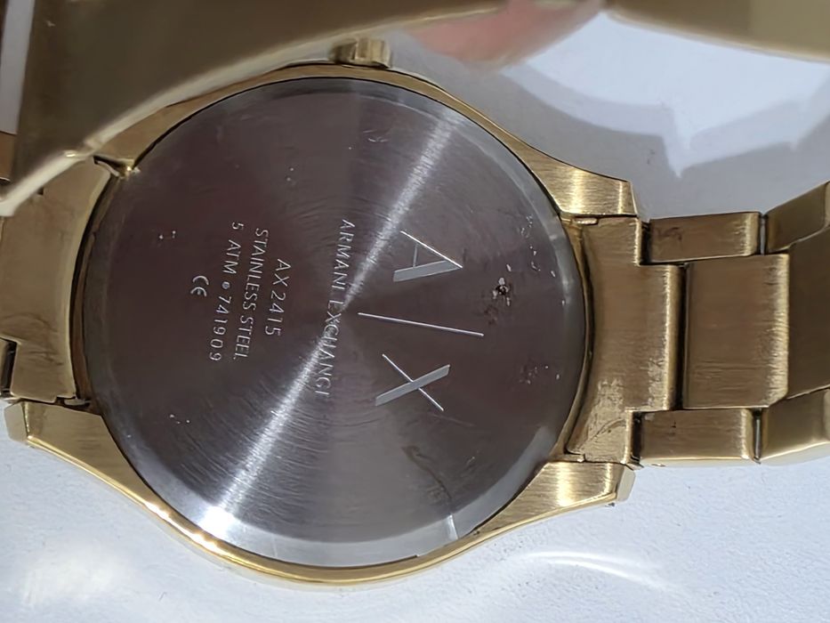 Ceas Armani Exchange auriu barbati