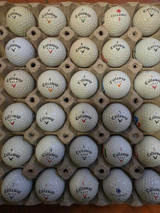 Mingi de golf Recuperate Callaway Mix, Clasa A