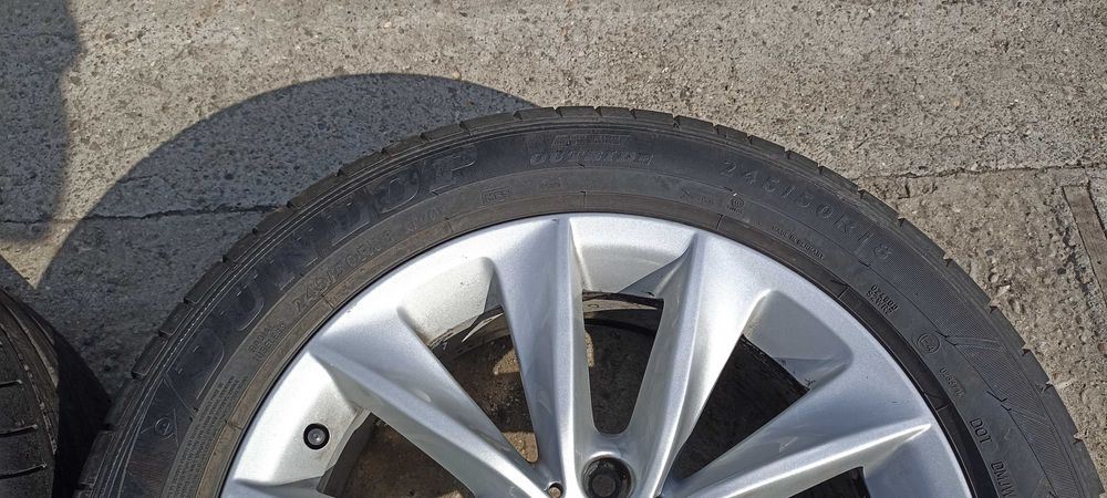 Roti complete BMW X3 F25, jante originale BMW X3 F25 R18