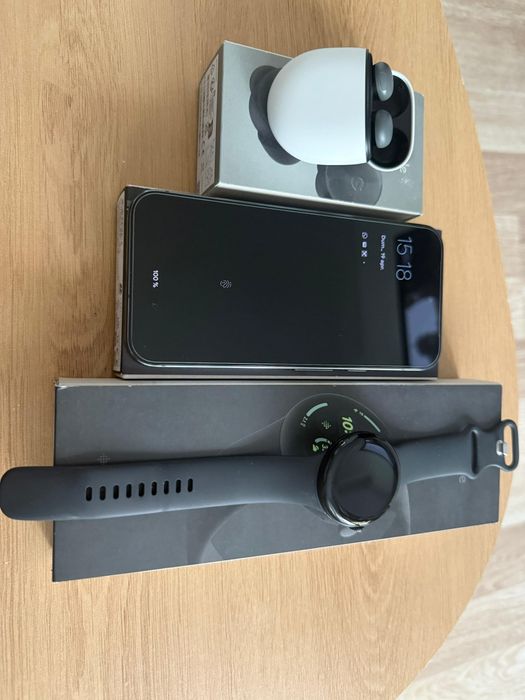 Google Pixel 9 pro xl 256gb + Pixel Watch 3 45mm + Pixel Buds pro 2