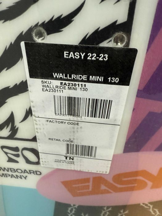 placa noua snowboard easy wallride mini L145,140,135,130,125 si 115cm