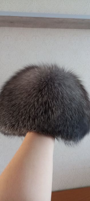 Шапка чернобурка