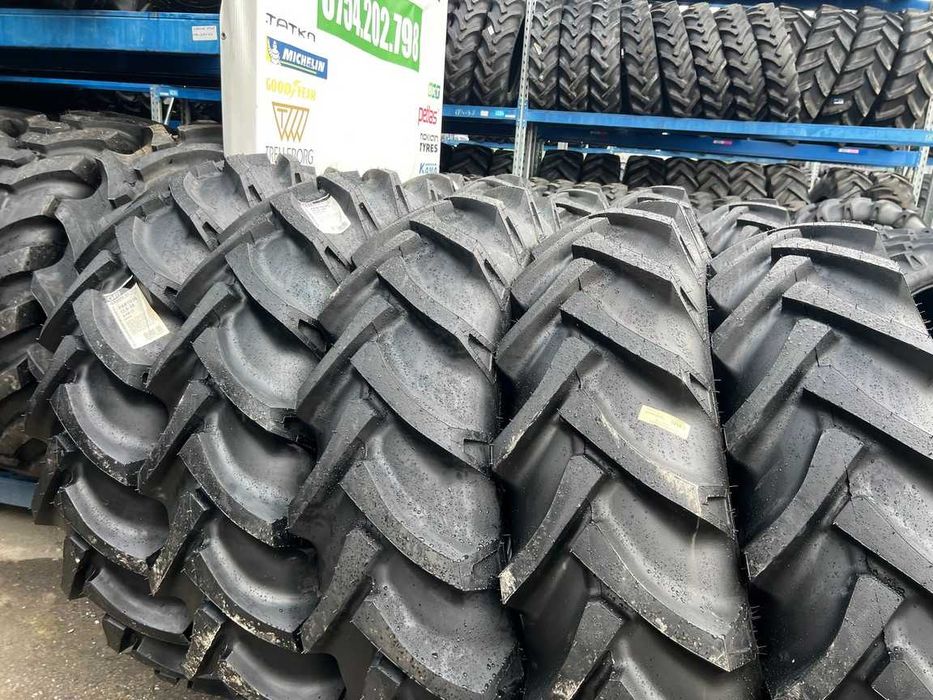 13.6-38 ANVELOPE NOI pentru tractor spate cu 8 pliuri GRI