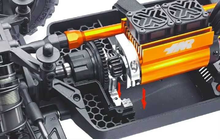 Monster truck HNR Racing H9901 1:8, brushless, 100км\ч, Оранжев