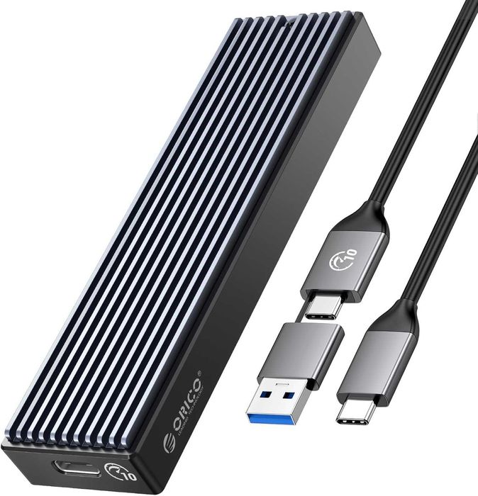 Външна кутия 10Gbps USB 3.1 за M.2 NVMe орико ORICO, проверена