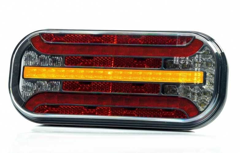 Комплект 2 броя лед стопове с Динамичен Мигач и кабел окабеляване