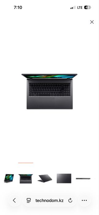 Ноутбук acer aspire 5 15