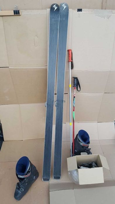 Schiuri Blizzard Secura 175 cm + clapari Tecnica + bete si accesorii