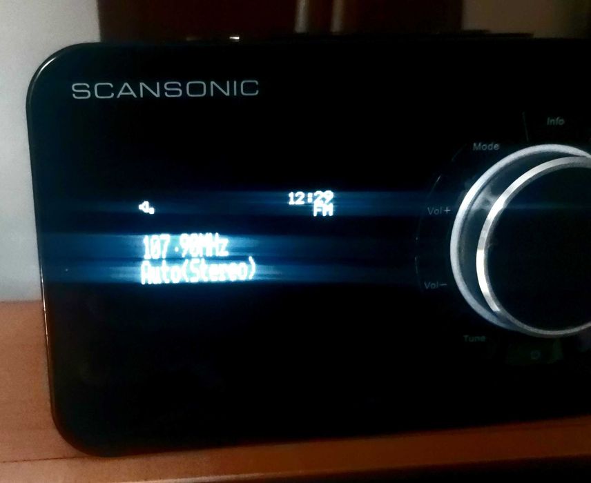 Radio Digital DAB+/FM Scansonic R3 - Sunet Premium & Design Danez