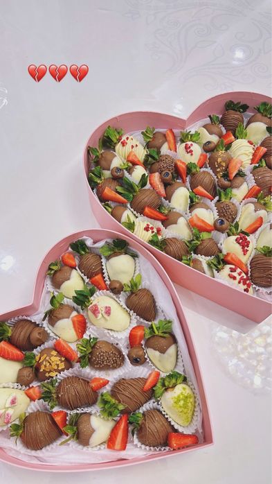 клубника в шоколаде