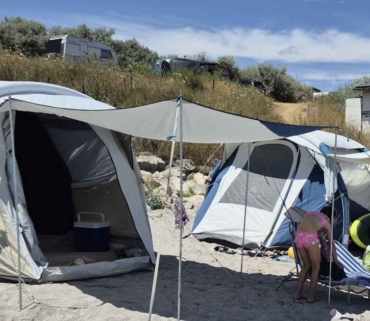 Cort camping 4 Persoane AIR SECONDS 4.1 Fresh&Black