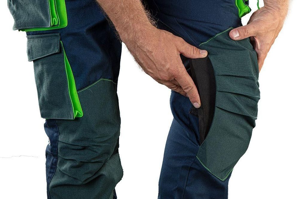 Pantaloni de lucru Premium, 62% bumbac, 35% poliester, 3% elastan, marimea M 81-226-M
