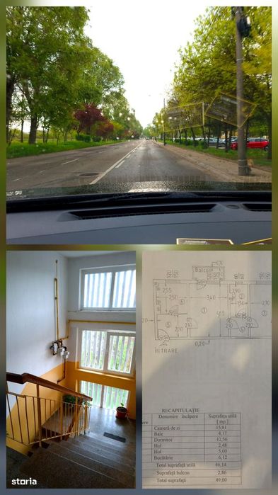 2 camere Calea Bascov , centrală / mobilat , finisaje clasice!