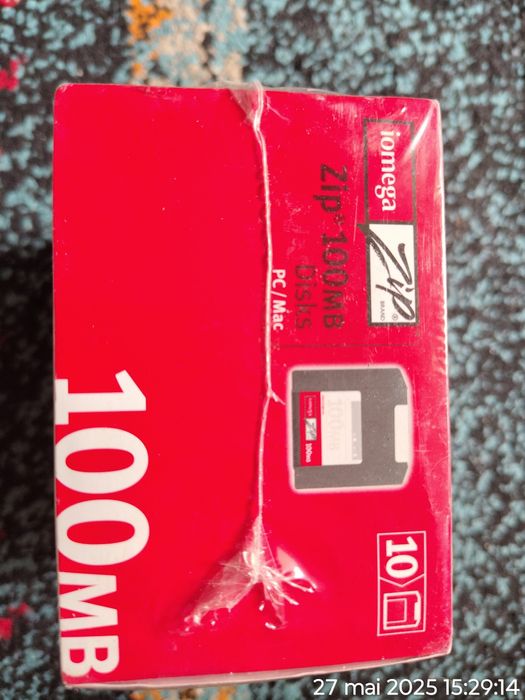 Diskete iomega zip 100 mega noi