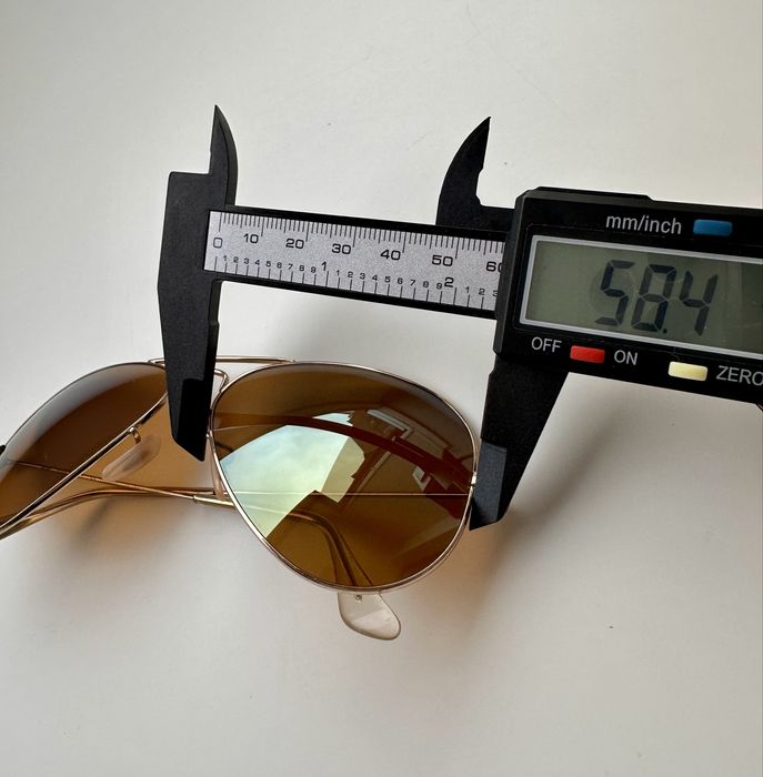 Ray Ban RB3025 Limited Edition 58MM Gold Mirror