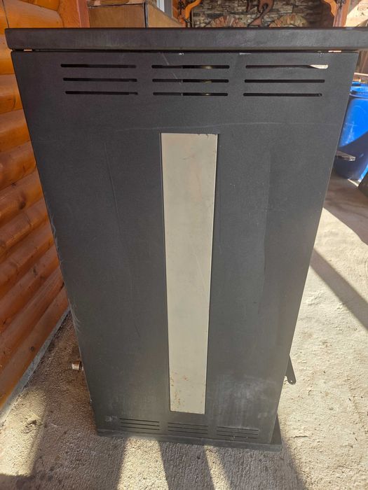 Камина на пелети с водна риза