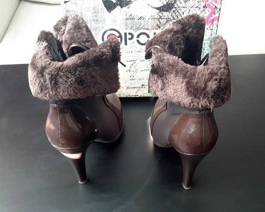 Дамски боти с висок ток Paolo Bucelli (НОВИ)