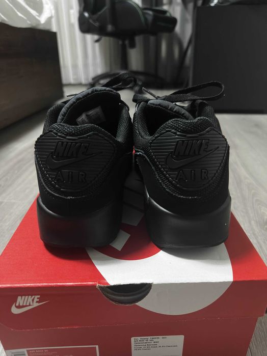 Оригинални обувки Nike Air Max 90 Black номер 45