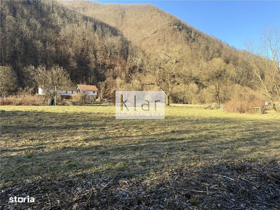 Comision 0%Teren intravilan zona Lunca cu o latura spre raul Somes