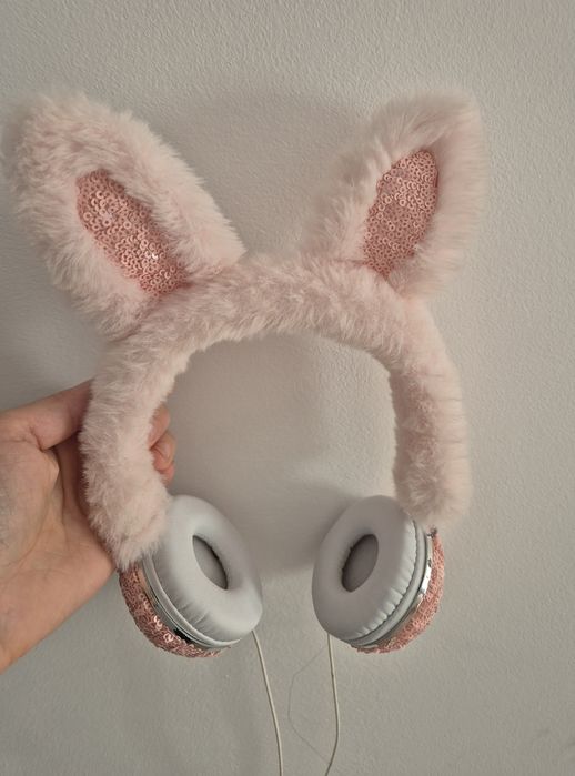 Casti audio copii iepuraș