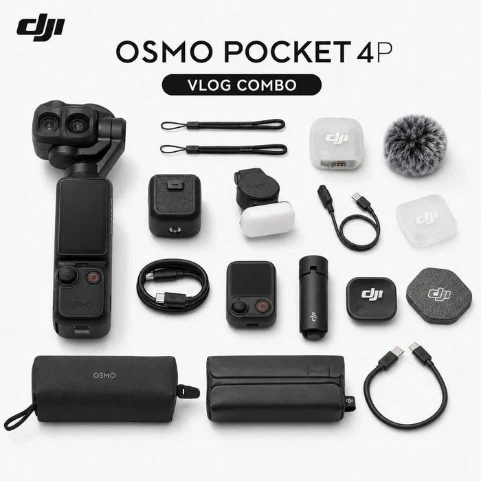 dji osmo pocket 4 pro vlog combo