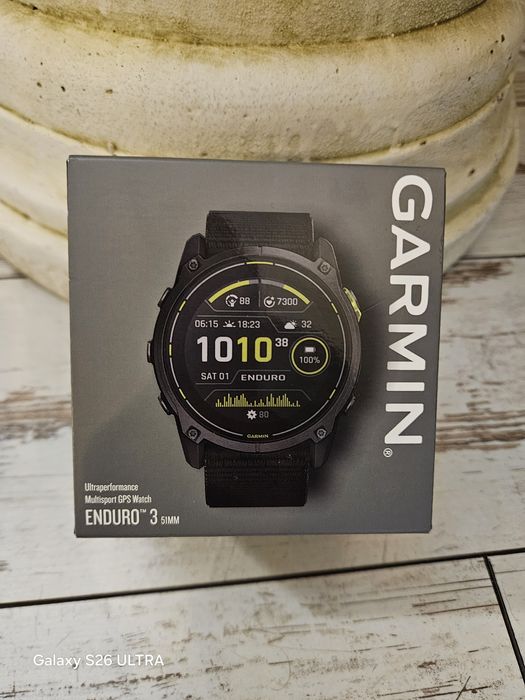 Garmin ENDURO3. Sapphire titanium DLC