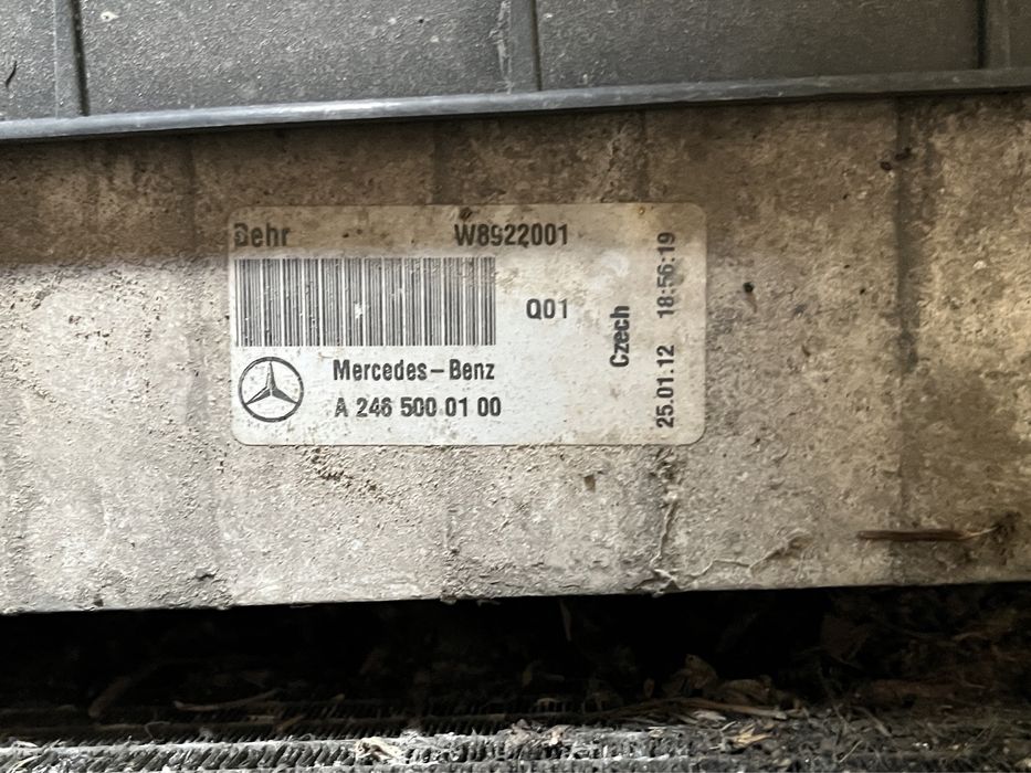 Radiator apa / AC / Intercooler Mercedes B Class W246